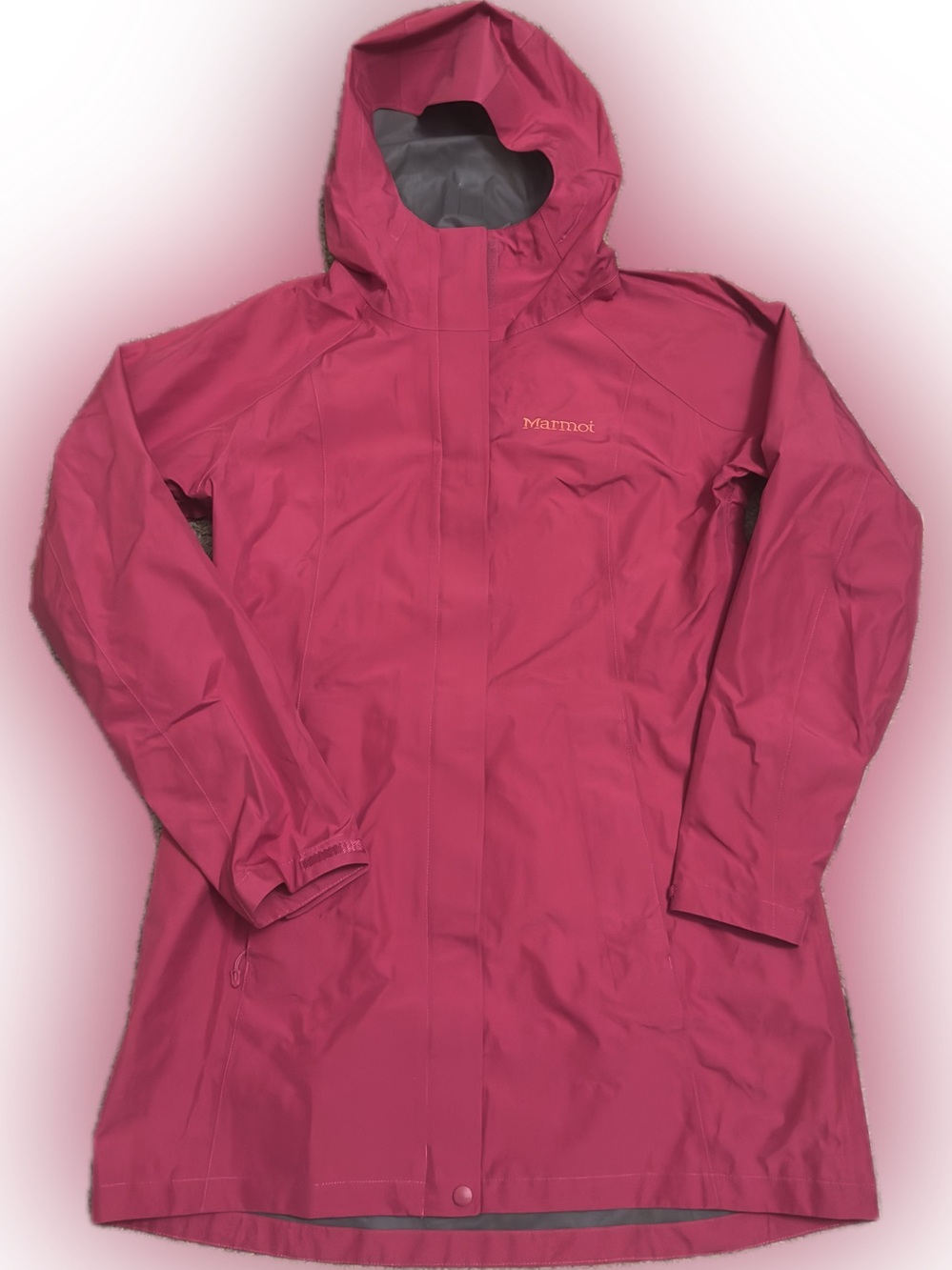 Marmot Essential Jacket Womens Large Long Trench Coat GoreTex New With Tags